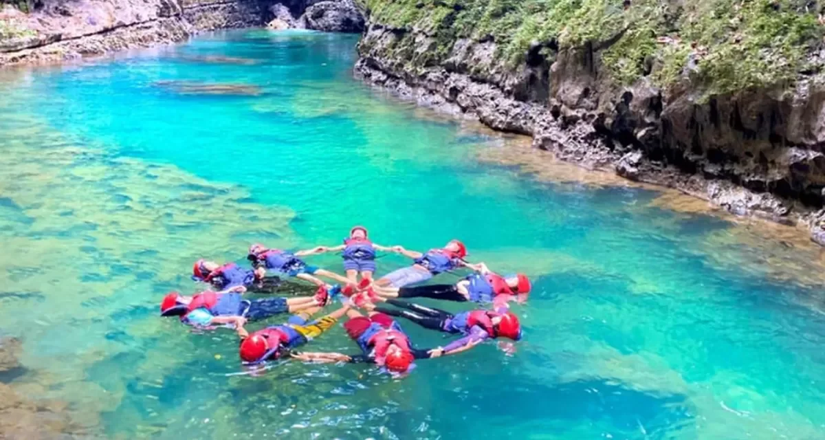 Keindahan Green Canyon Pangandaran Saat Liburan Lebaran!