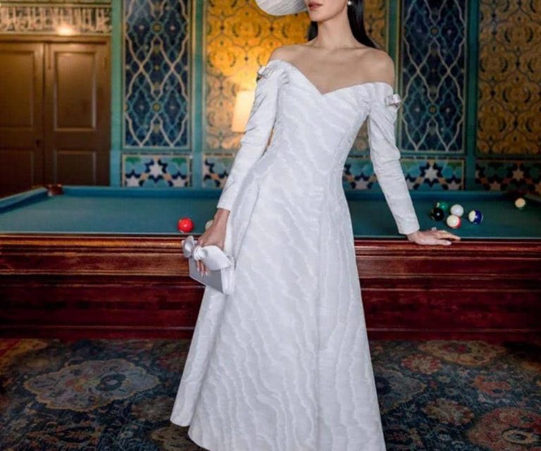 Glamor Maksimal! 13 Gaun Couture Ann Liu Di Pernikahannya
