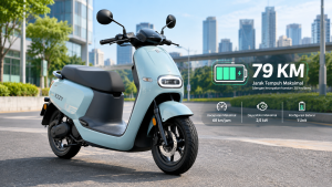 Makin Menarik! Gogoro EZZY Bisa Tempuh 79 Km Sekali Cas